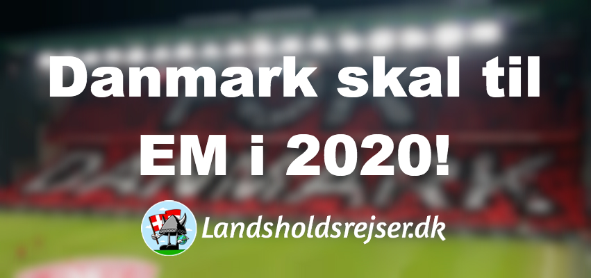 Danmark skal til EM i 2020